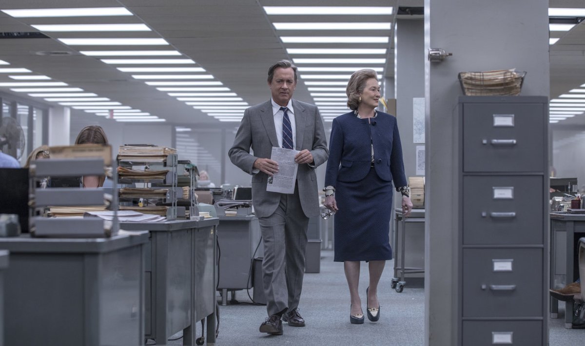 „Salajaste paberite” kandva duo moodustavad Tom Hanks ja Meryl Streep. Ühtlasi on see esimene film, kus need tippnäitlejad ekraanil kohtuvad.
