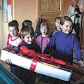 Võiste lasteaia jaanuari uudised: vanema rühma lapsed käisid Võiste Noortetoa sünnipäeval