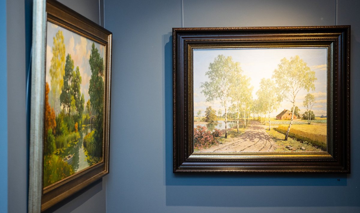 August Albo esiknäitus Allee galeriis Tallinnas