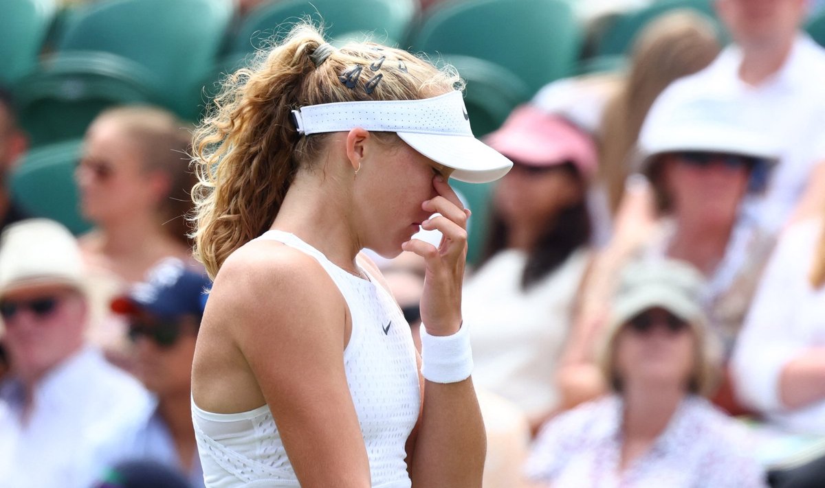 Mirra Andreeva teekond Wimbledonis lõppes kaheksandikfinaalis.