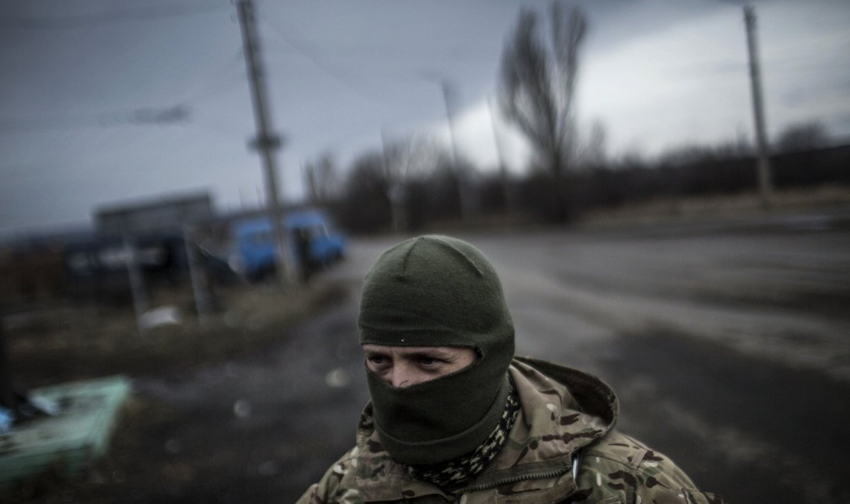 Ukraina sõdur Donetski piirkonnas