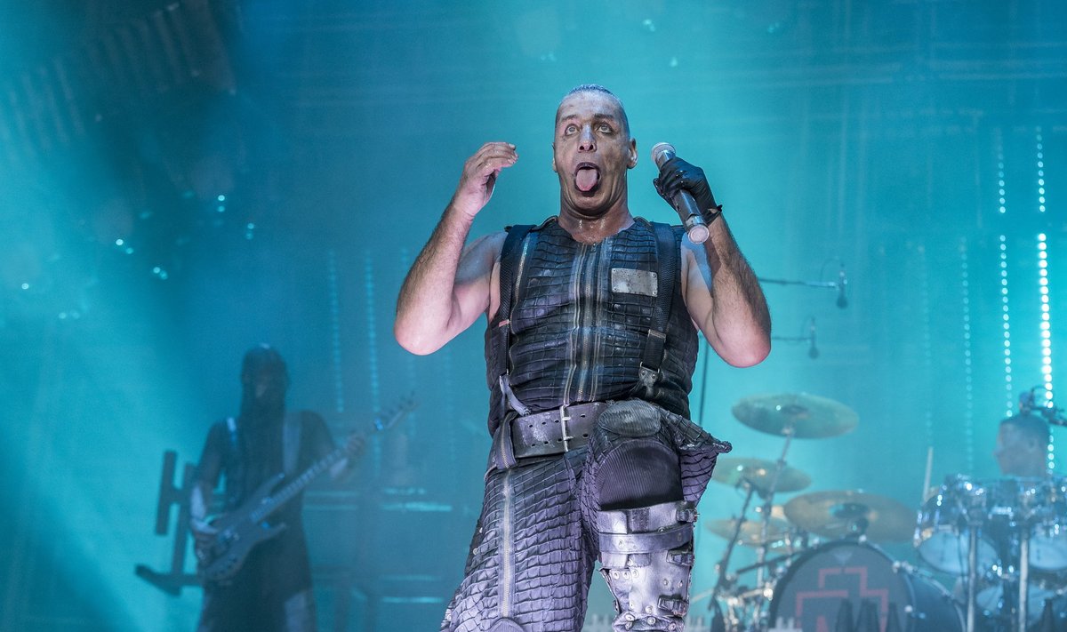 Rammstein esines 2017. aastal Tallinna lauluväljakul.