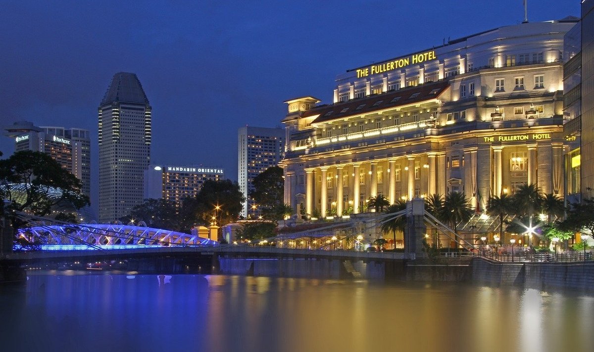 Fullertoni hotell Singapuris.