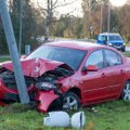 FOTOD | Joobes juht põhjustas Kuressaares nelja kannatanuga liiklusõnnetuse