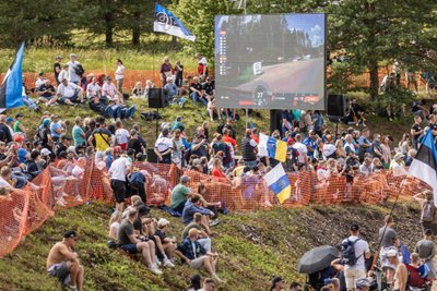 Rally Estonia 2023 SS13 VIP-ala