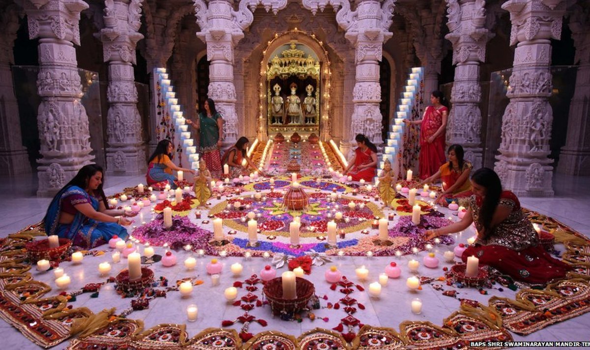 Праздник Дивали в Индии