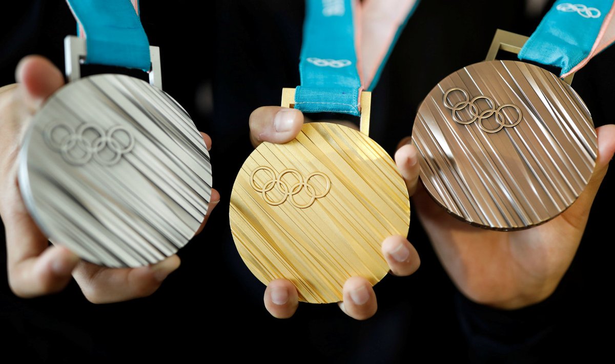 2018. aasta taliolümpia medalid.