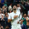 Vägevat seeriat jätkav Novak Djokovic jõudis Wimbledonis taas finaali: 36 on uus 26