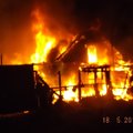 В Ида-Вирумаа сгорел жилой дом