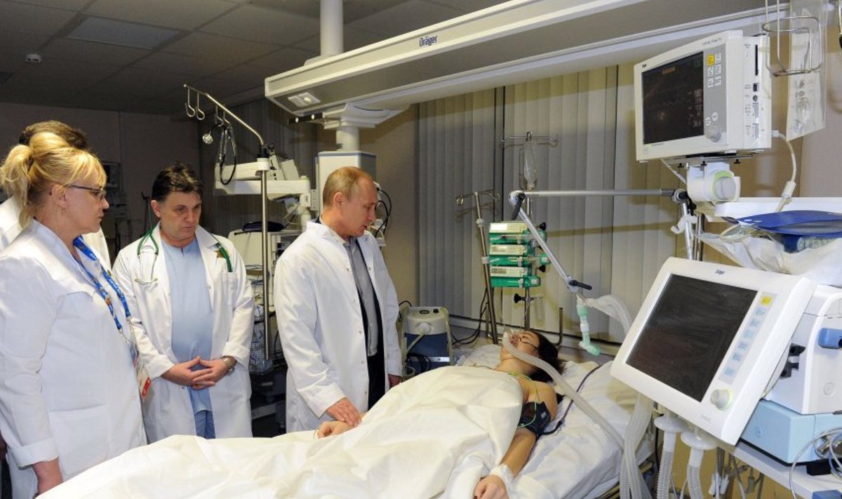 Maria Komissarovat külastas Vladimir Putin