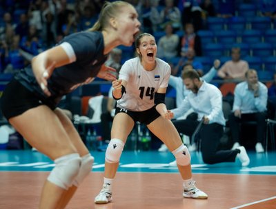 Oh seda rõõmu! Eesti vs Holland naiste võrkpalli EM-il Tallinnas.