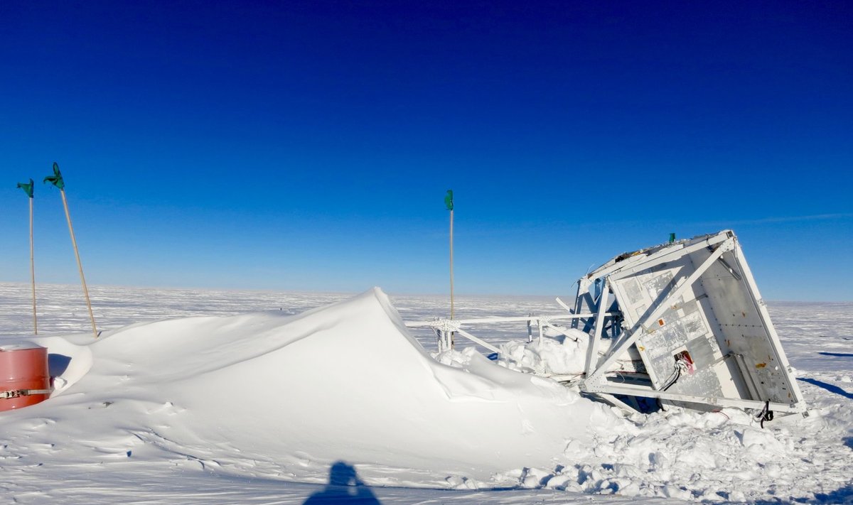 Teleskoop elas aasta Antarktikas üle.