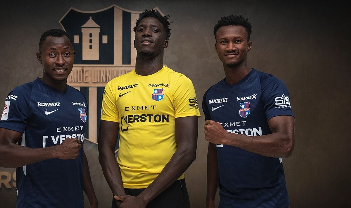 Paide Linnameeskonnaga liitus kolm Gambia jalgpallurit