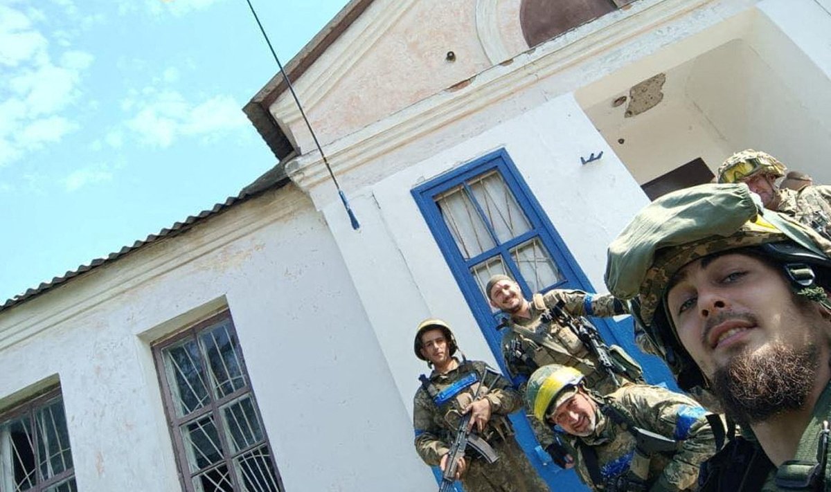Ukrainlased on Harkivi oblastis suure kiirusega edasi liikunud