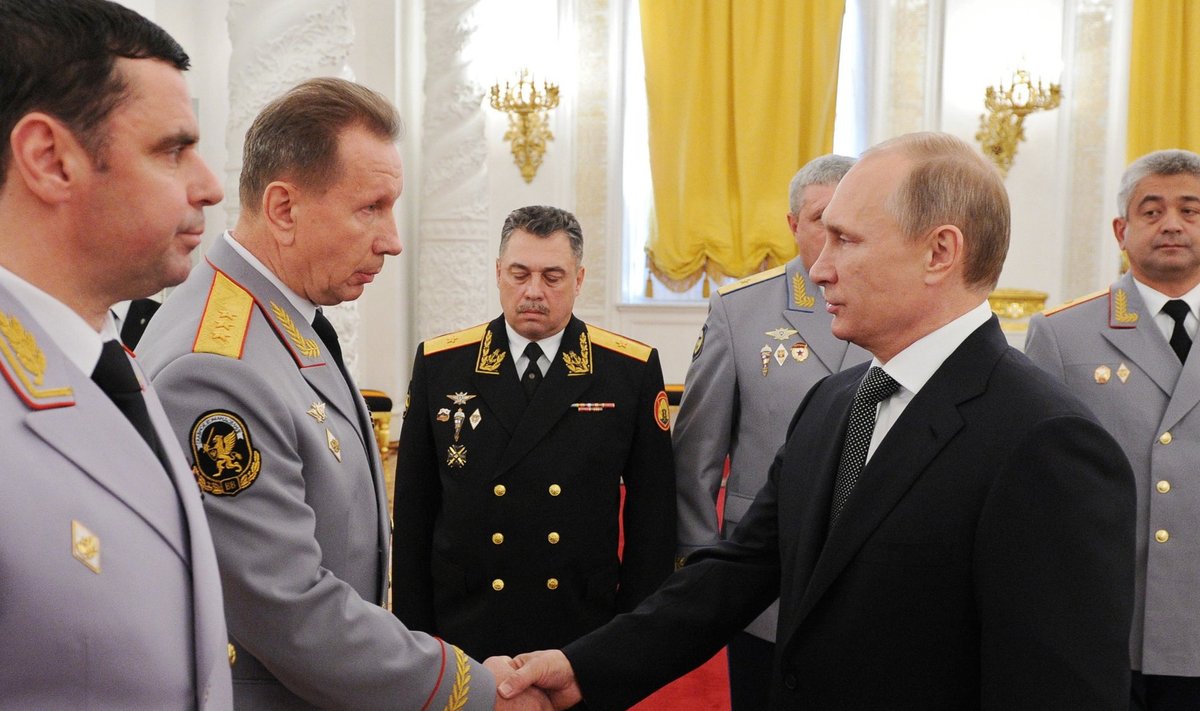 Viktor Zolotov ja Vladimir Putin