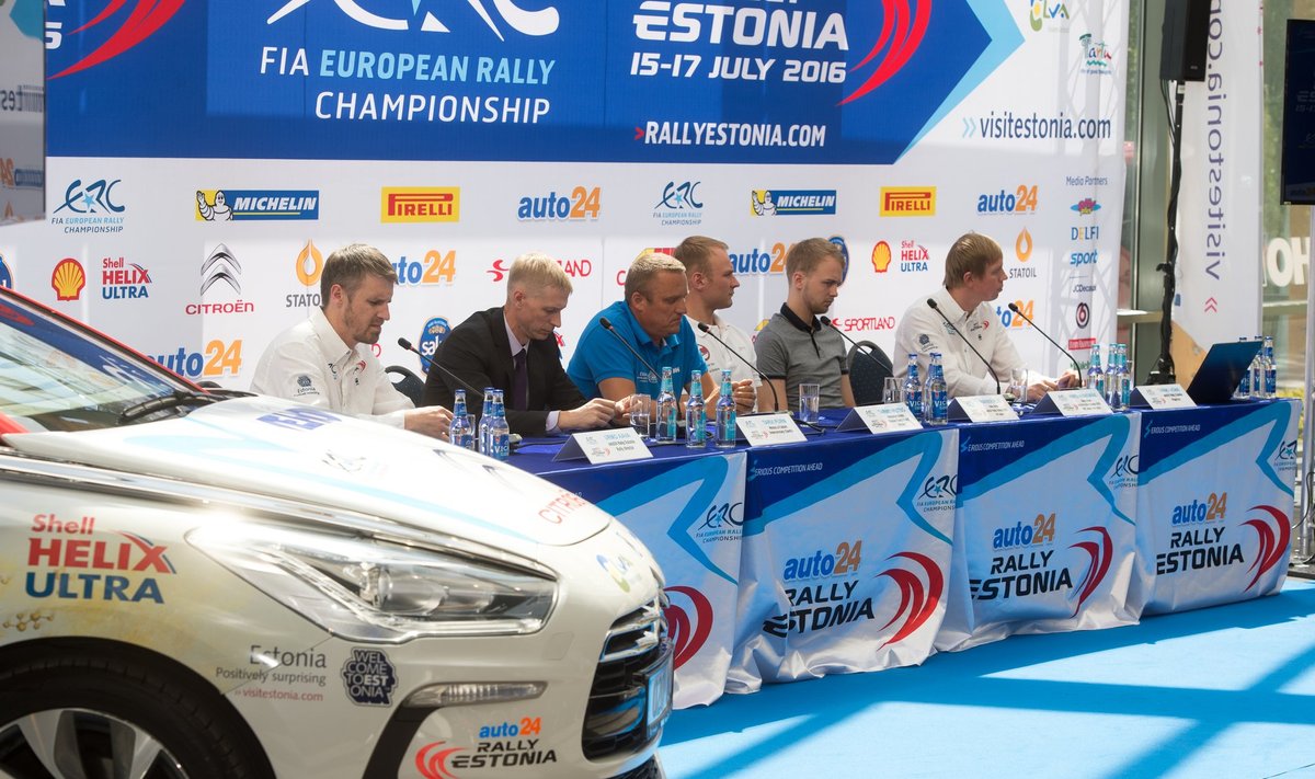 Auto24 Rally Estonia pressikonverents, urmo aava