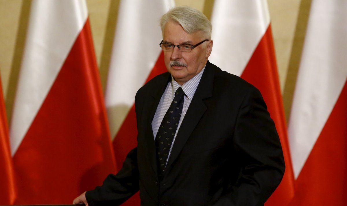 Poola välisminister Witold Waszczykowski