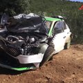 VIDEO | Tšehhi ralliäss tegi uut Škodat testides karmi avarii
