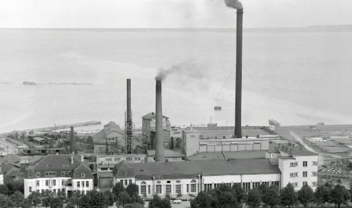 VALGUS PEALINNALE: Kolmekümnendatel oli Tallinna elektrijaam  Eesti suurim.