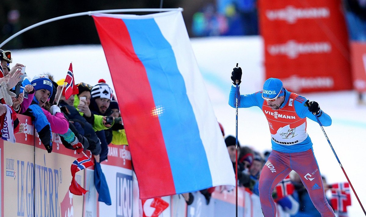 Tour de Ski võitja Sergei Ustjugov on üks väheseid Venemaa tippsuusatajaid, kel ei lasu dopingukahtlust.