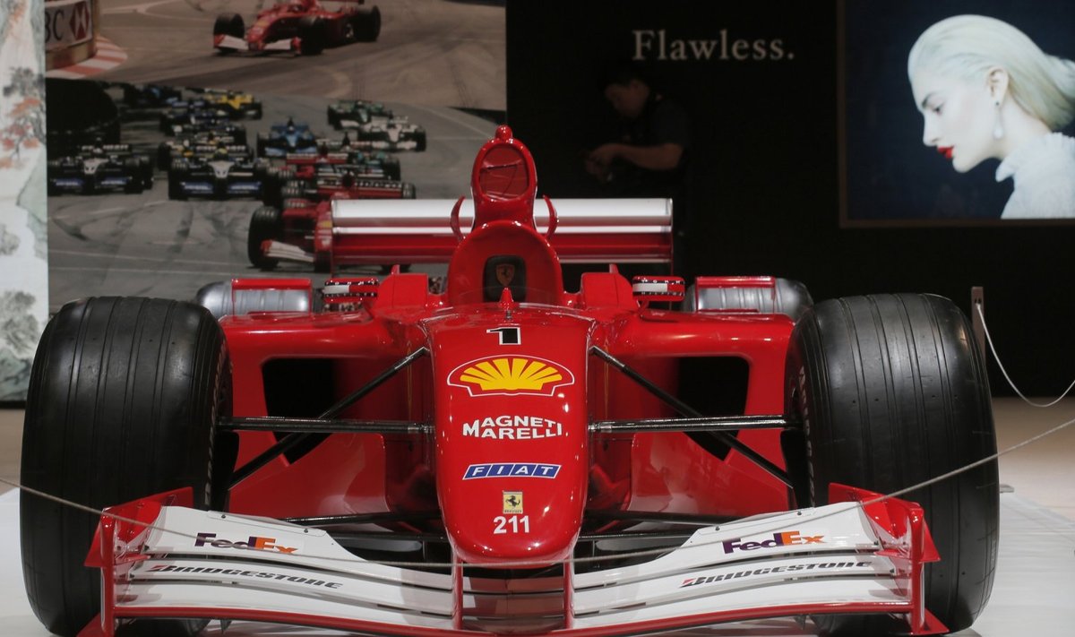 Michael Schumacheri võidukas Ferrari