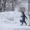 В связи с ожидаемым снегопадом Таллинн призывает горожан к осторожности