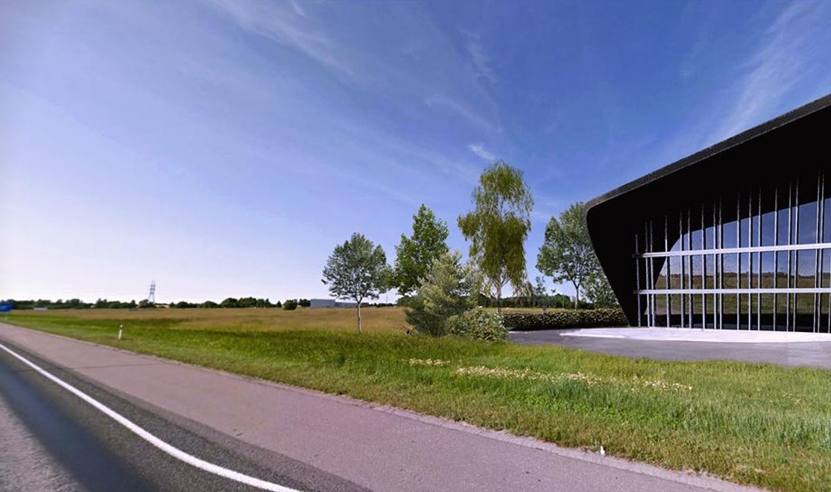 Ülikalleid maju tootev tehas ehitatakse Tartu maantee äärde järgmise aasta kevadeks.