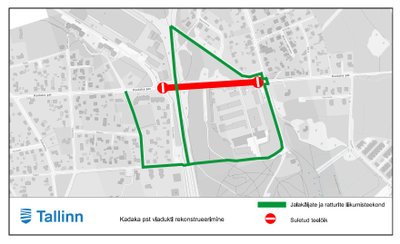 Маршрут движения для пешеходов и велосипедистов