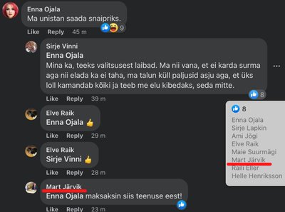 Kuvatõmmis lõimest, kus Mart Järvik üles astus.