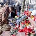 "Здесь погибли наши сыновья. Дети всей Украины". Как Киев вспоминал погибших на Майдане