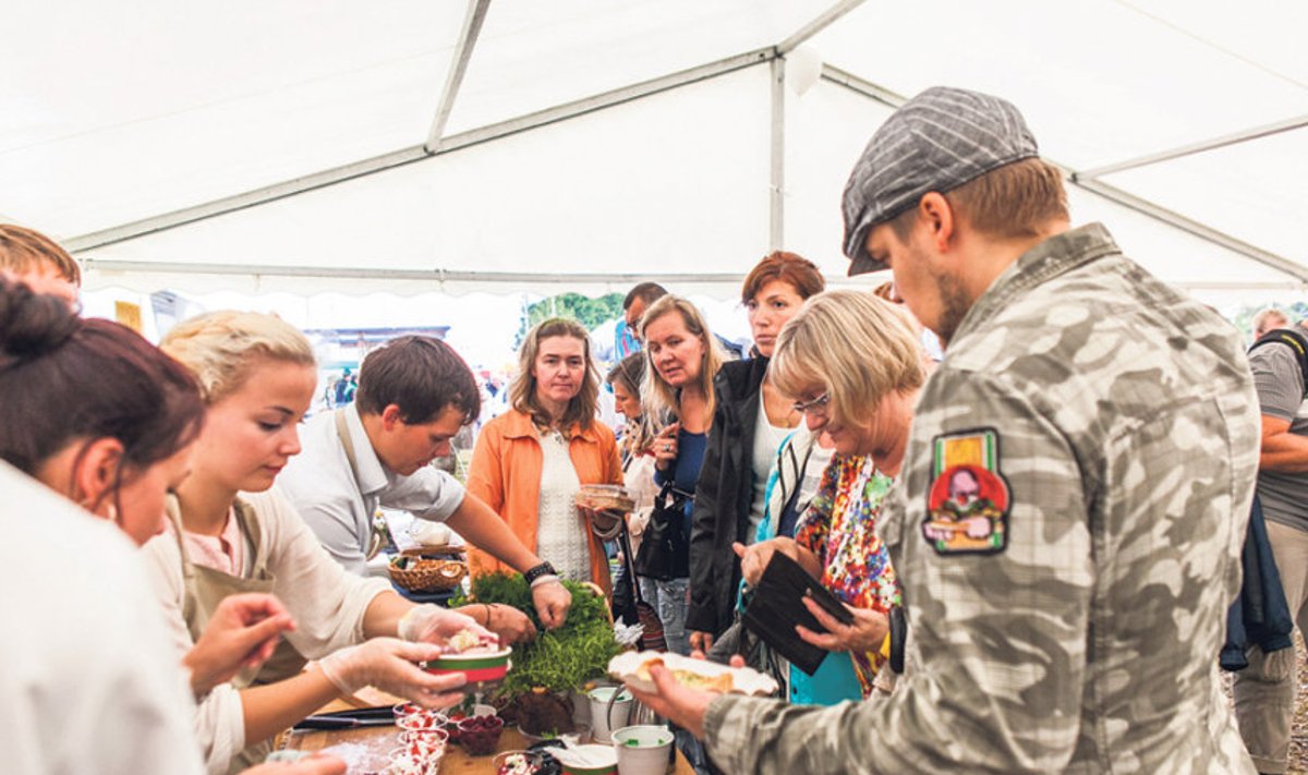 Möödunud aastal oli Eesti toidu telk laadakülastajate seas menukas. 