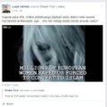 Kaitseministeeriumi nõunik Lauri Vahtre jagab Facebookis Briti natsionalistide põgenikevastast videot