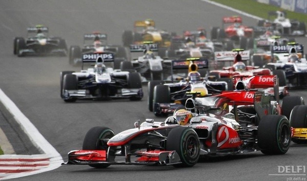 Lewis Hamilton võistlejaterivi eesotsas, Vormel-1