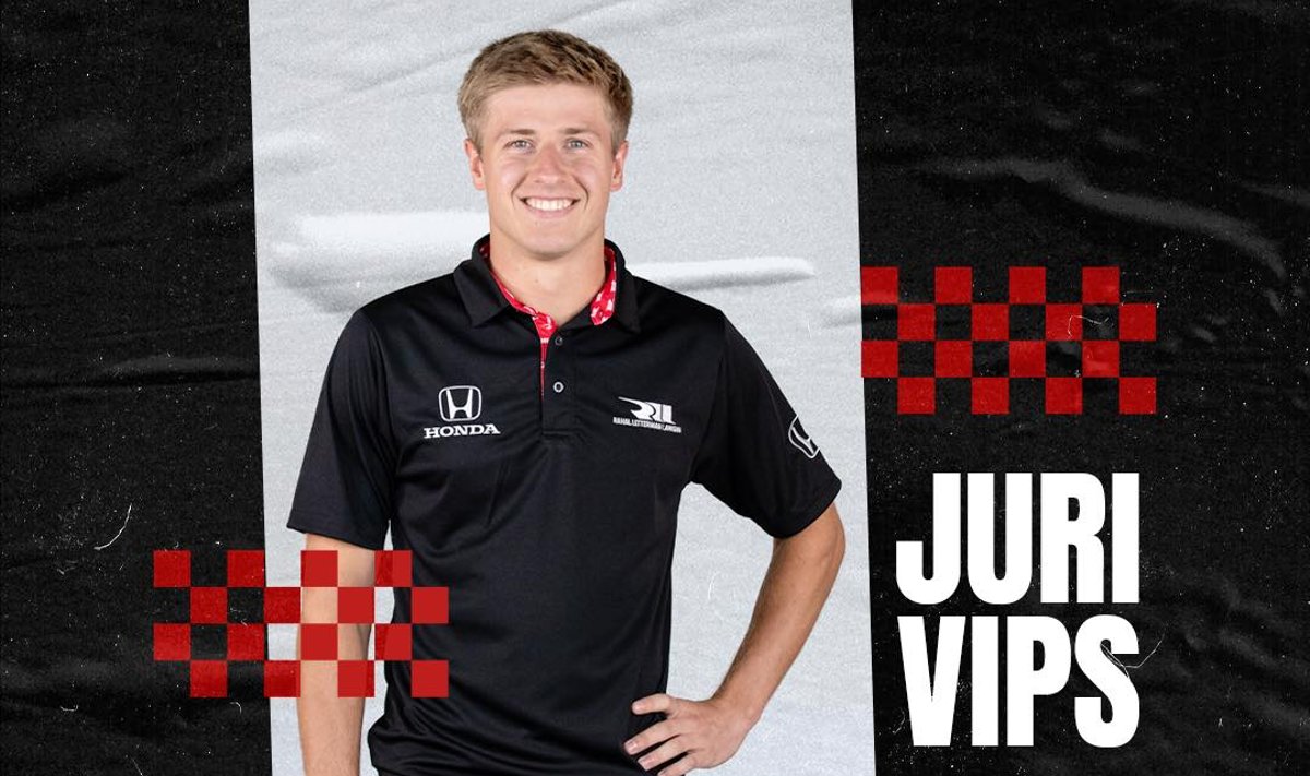 Jüri Vips teeb 3. septembril IndyCari sarjas debüüdi.