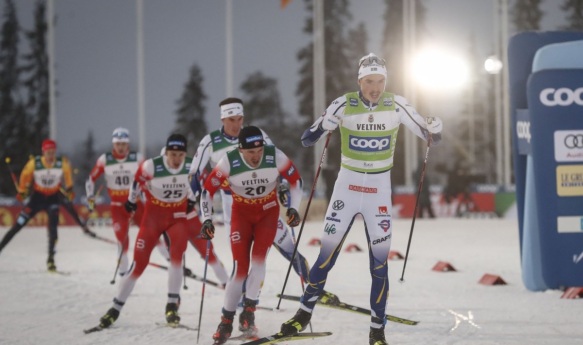 Nordic Skiing, FIS World Cup Cross Country Men’s Pursuit 15km Ruka Nordic 2020