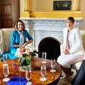 FOTOD | President Kaljulaid arutas Washingtonis spiiker Pelosiga julgeolekuküsimusi