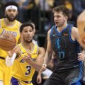 VIDEO | Lakers lõpetas võiduga Mavericksi üle kaotusteseeria, Harden vedas Rocketsi võidule läänekonverentsi liidri üle