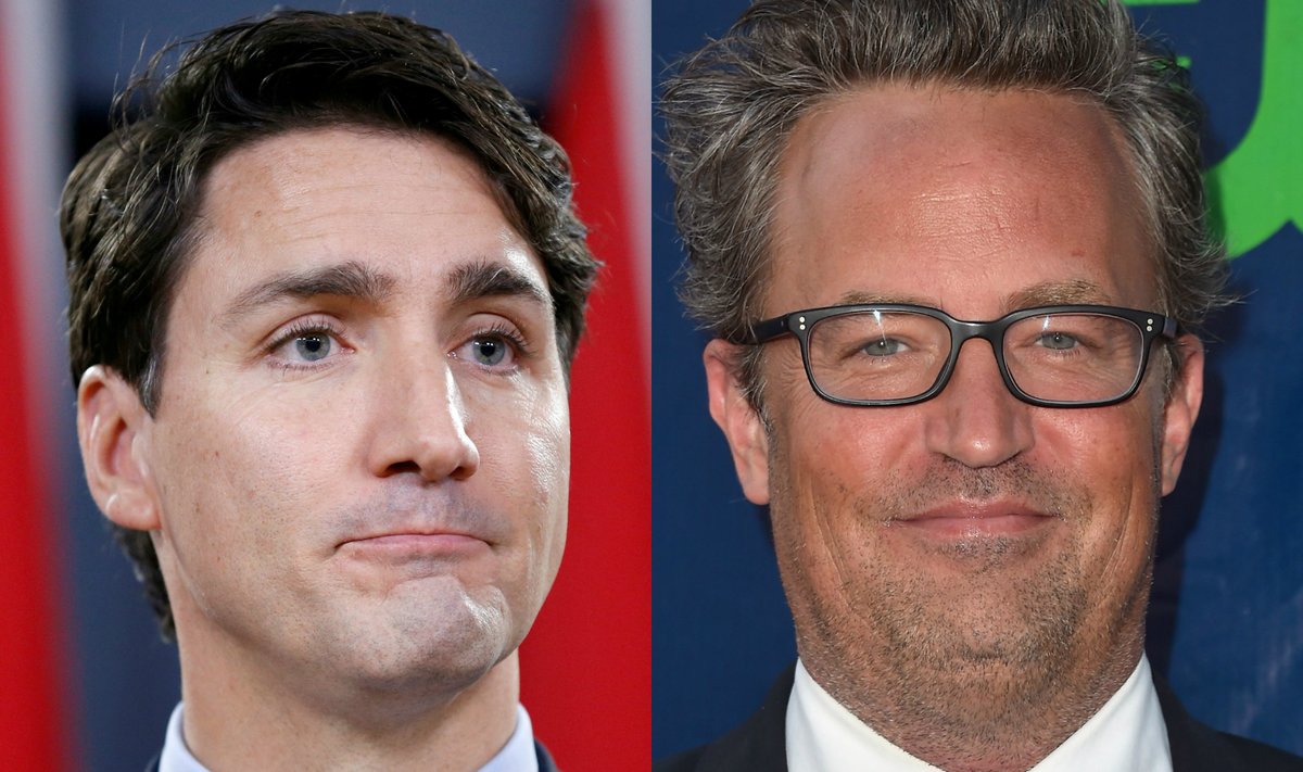 Justin Trudeau ja Matthew Perry 