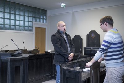 Kristjan Kattai 2016. aasta oktoobris kohtus. 