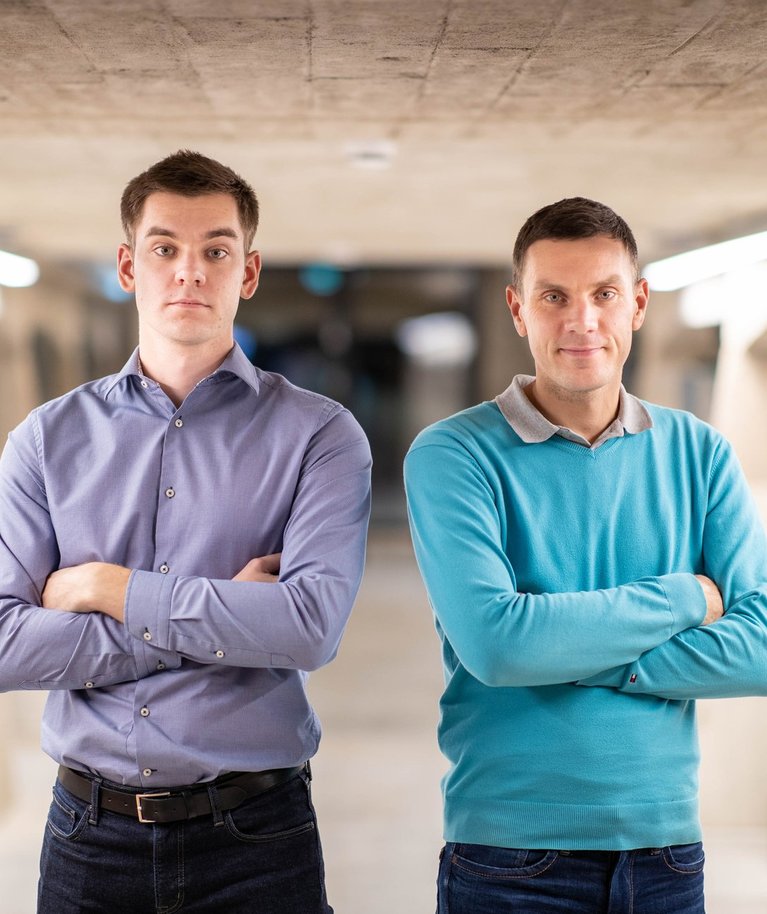 Markus Villig (vasakul) ja Martin Villig.