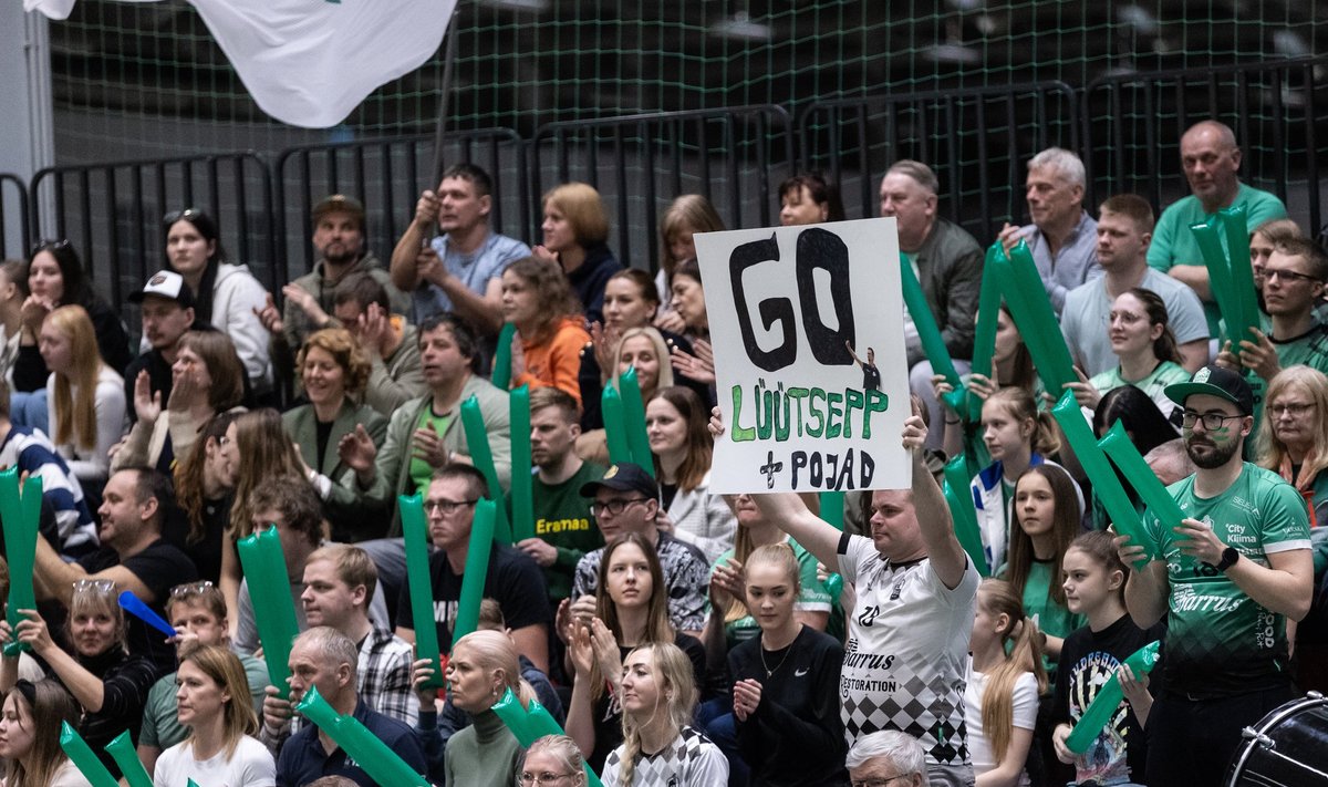 Võrkpall Selver/TalTech vs Võru Barrus 09.04.24