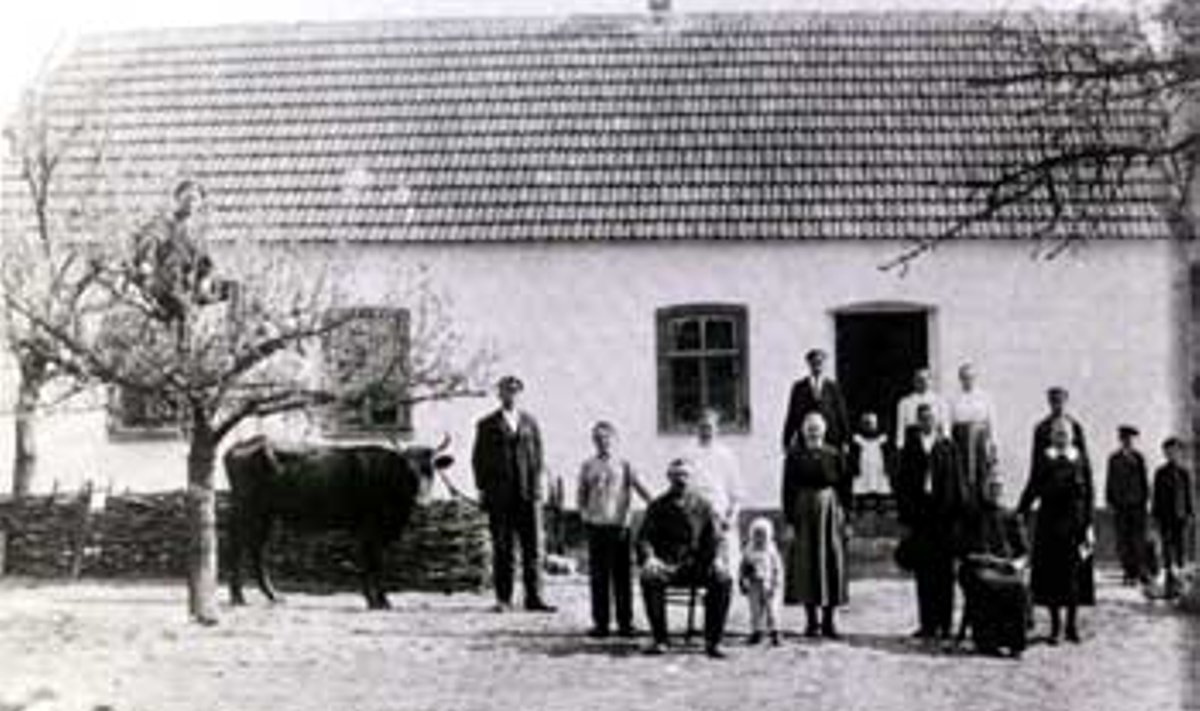 KÜÜDITATUTE JÄRELTULIJAD: Reigi rootslaste järeltulijad Ukrainas Gammalsvenskby külas 1929. repro