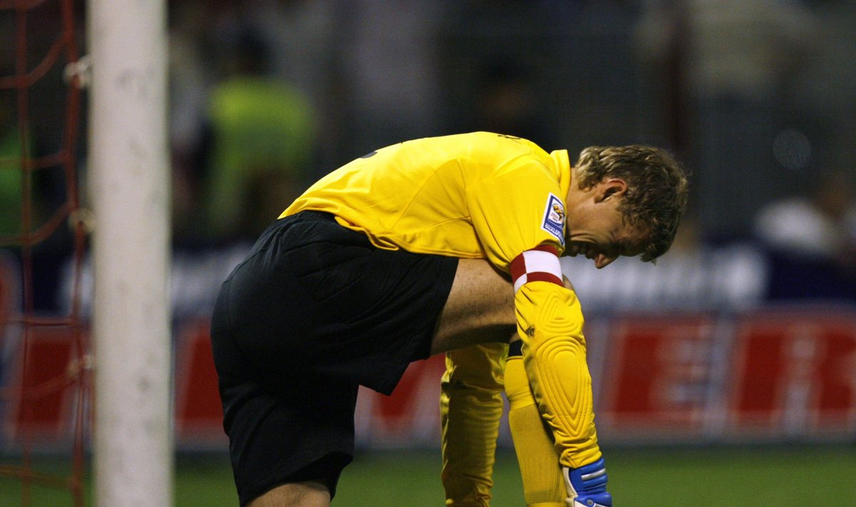 Meenutus 2008. aastast, kui Londak seisis Eesti väravasuul 0:7 kaotusmängus Bosnia ja Hertsegoviinaga