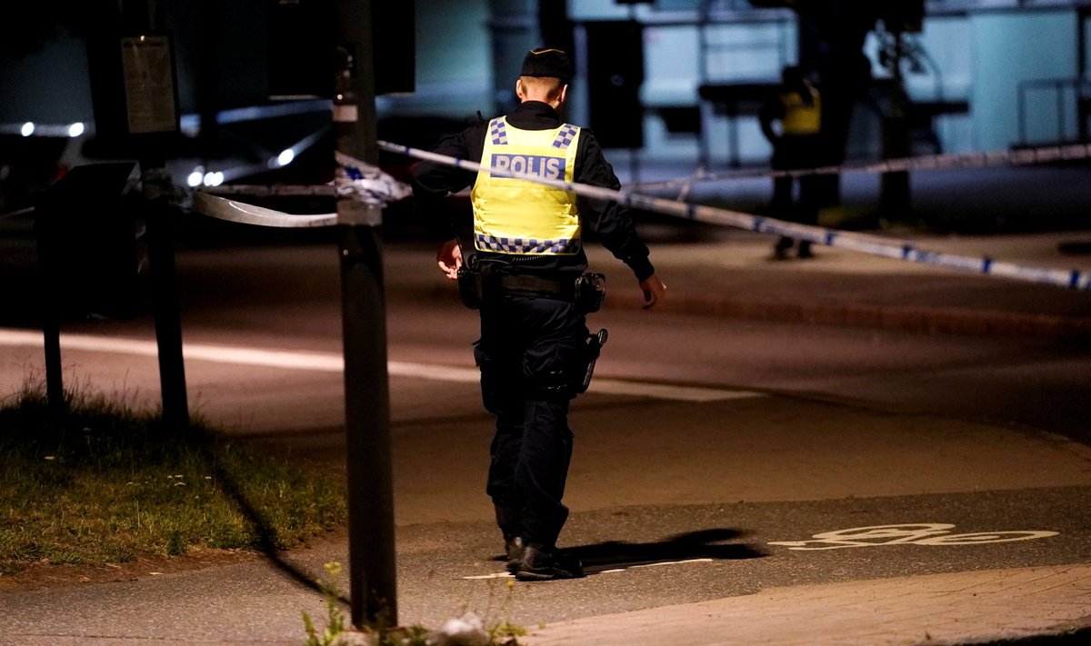 Göteborgi politseinik 1. juulil mõrvapaigal