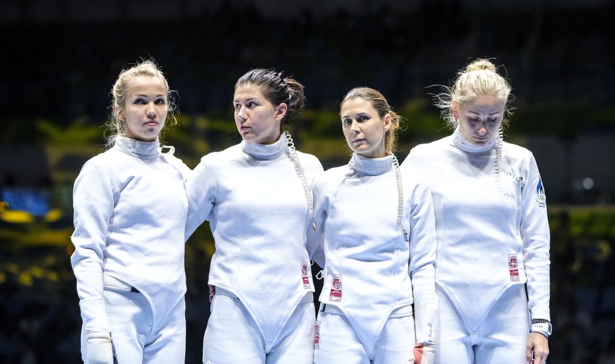 Rio olümpiamängude epeevehklemise naiskonnavõistlus