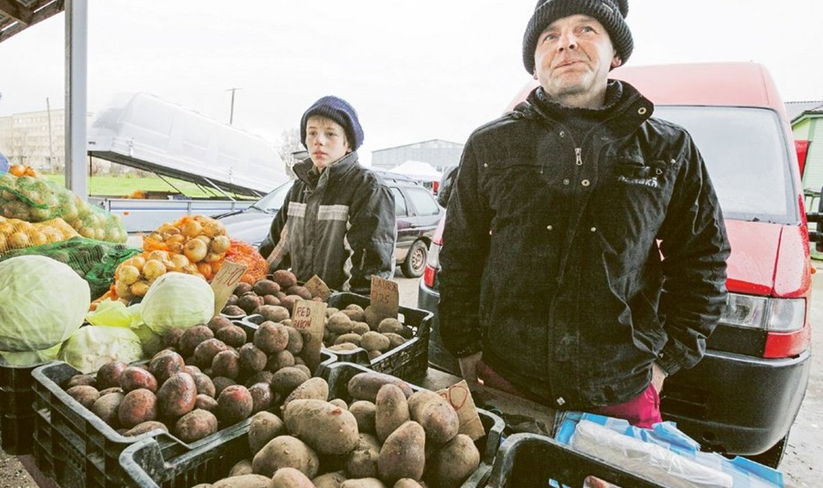 Kristo ja Margus Zopp on kartuli hinnaga rahul.