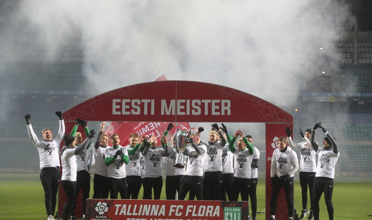 Mullune Eesti meister FC Flora.