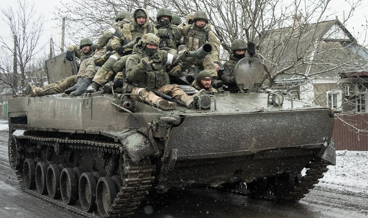 Российские войска в Донбассе