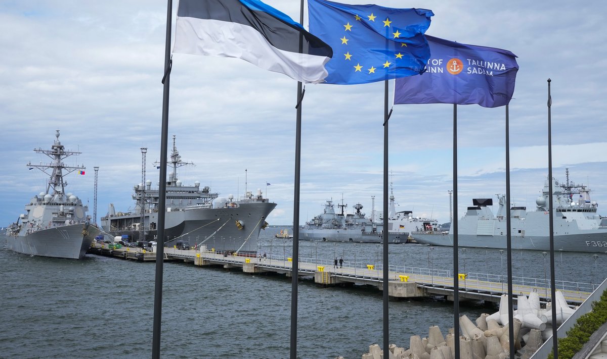 NATO sõjalaevad Tallinnas tänavu juunis