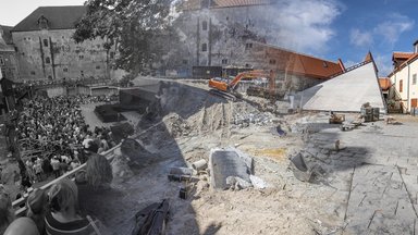 ENNE JA NÜÜD | Linnateatri remont tähtajaks ei valmi. Vaata, kaugel ollakse!